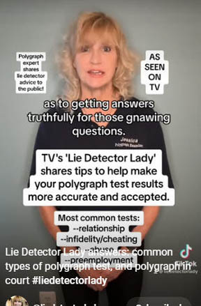 Los Angeles polygraph test lady